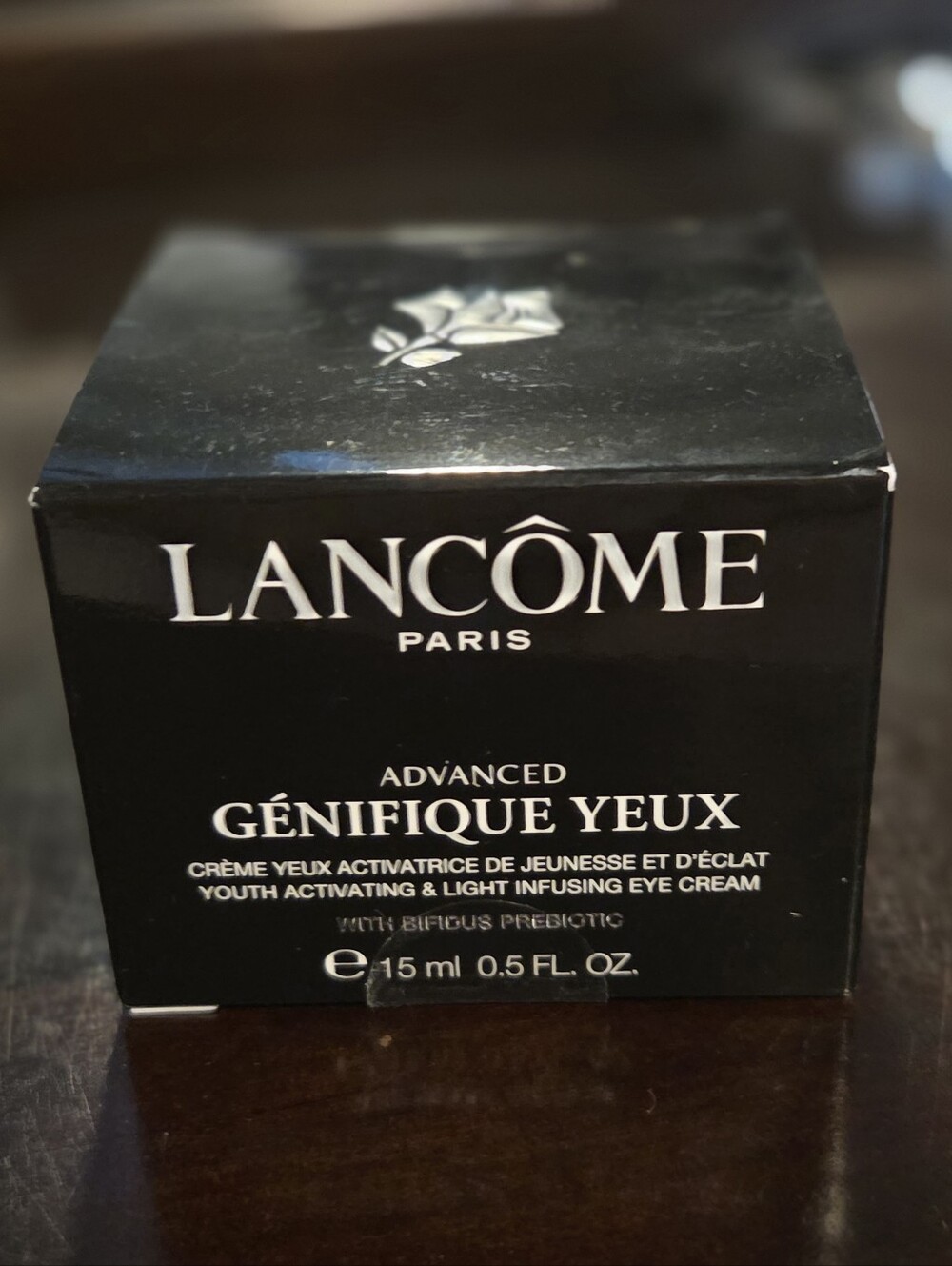 New In Box Lancome Advanced Génifique Yeux Eye Cream, .5oz Jar